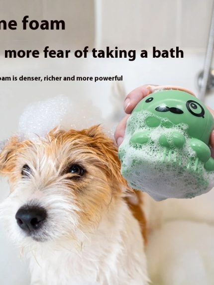 Pets Shower Brush Silicone Bath Massage Comb Pet Products