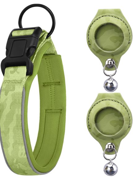 Airtag Tracker Protective Leather Case Pet Collar